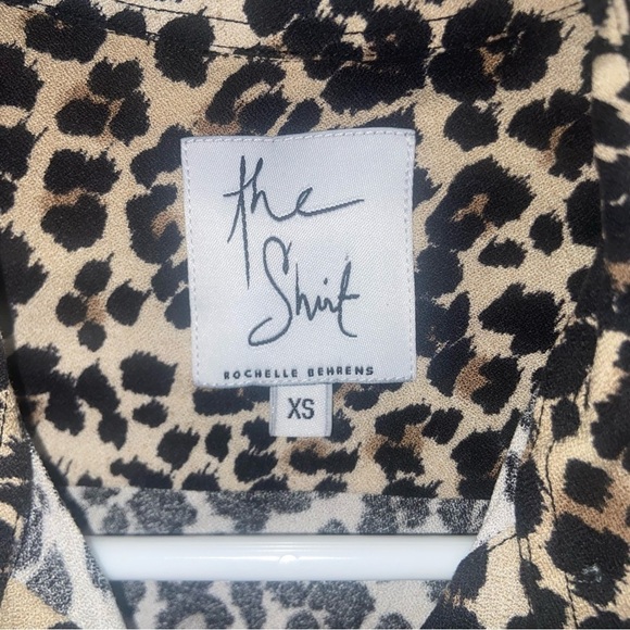 The Shirt Rochelle Behrens Leopard Print Size XS - Picture 4 of 5